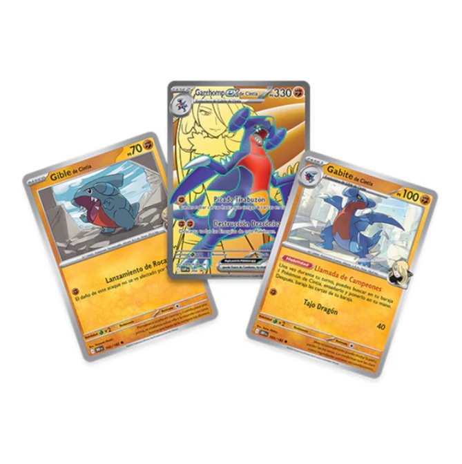 Pokemon TCG Garchomp EX de Cintia Collection Premium (ESPAÑOL)