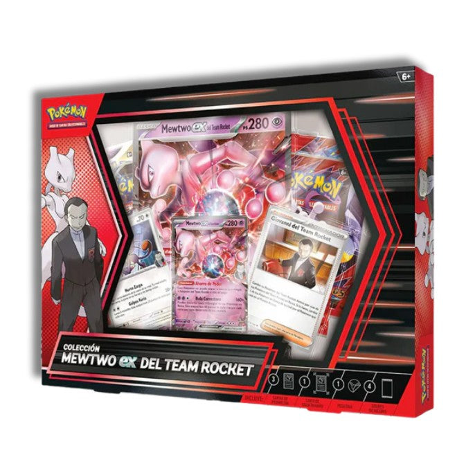 CAJA TEAM ROCKET EX POKEMON (ESPAÑOL)