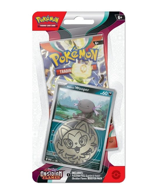 Pokémon TCG | Blister Obsidian Flames – Promo Paldean Wooper/Pawni