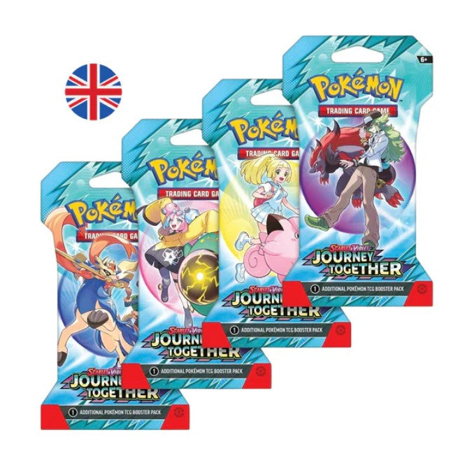 SLEEVED BOOSTER POKEMON JOURNEY TOGETHER