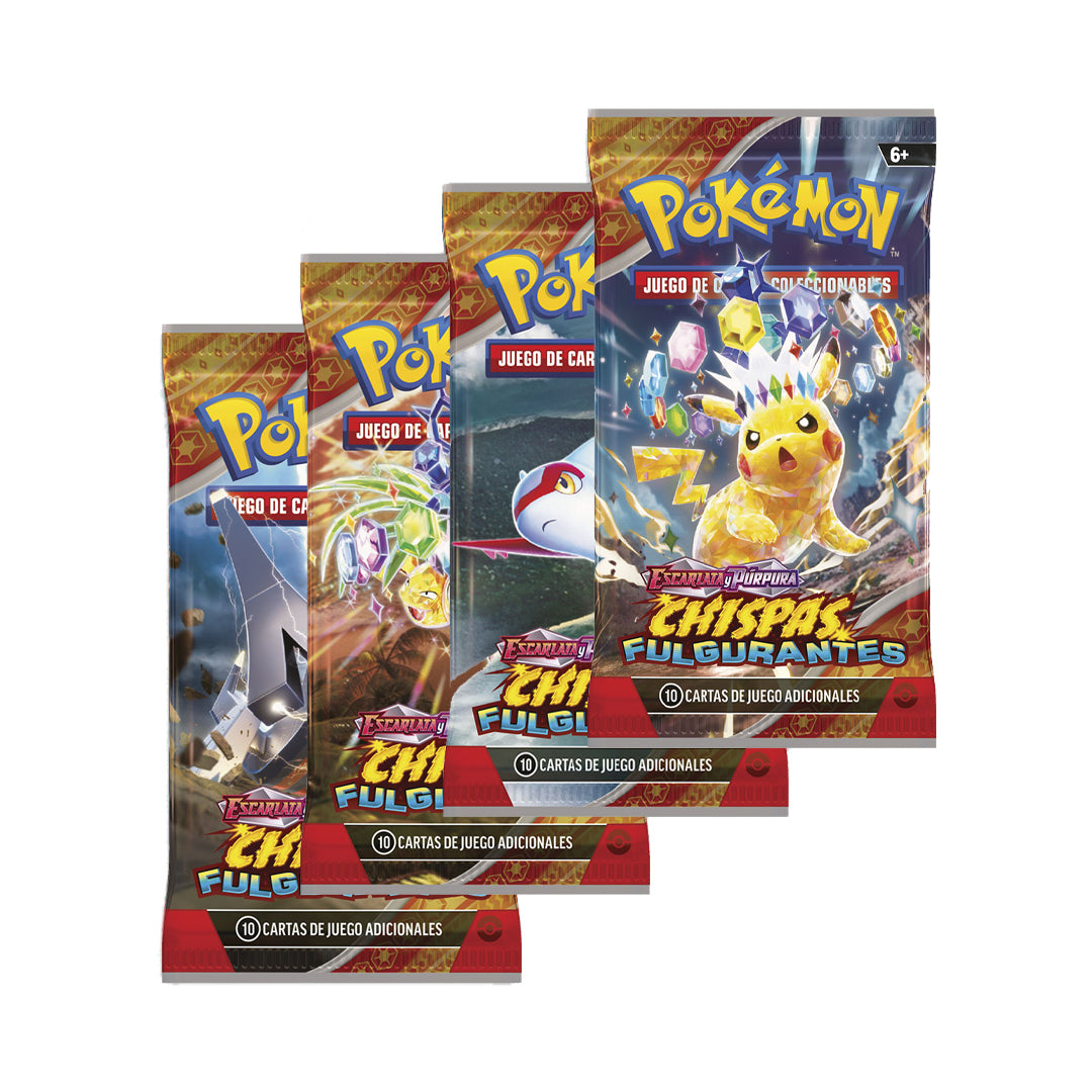 Pokemon - Booster 1 Sobre - Chispas Fulgurantes (ESP)