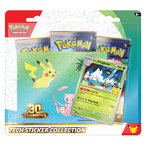 Celebración 30.º Aniversario: Alolan Exeggutor Tech Sticker Collection