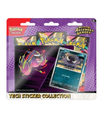 Blíster 3 Sobres Gastly Héroes Ascendentes | Ascended Heroes