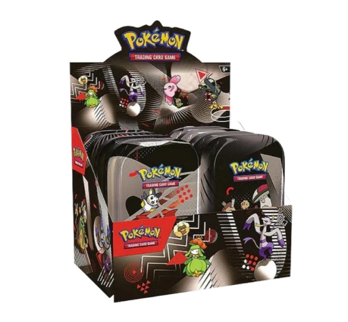 FULGOR NEGRO & LLAMA BLANCA MINI LATA POKEMON SV10.5 (ESPAÑOL)