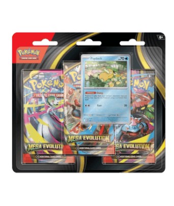 Blister 3-Sobres de Megaevolución