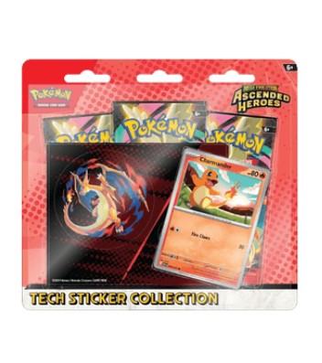 Blíster 3 Sobres Charmander Héroes Ascendentes | Ascended Heroes