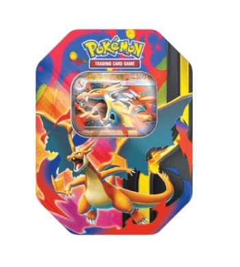 Mega Charizard Y 2026 Spring Tin | 4 Sobres | POKÉMON | Español