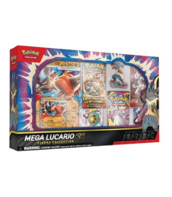 Mega Lucario ex Coleccion con Figura