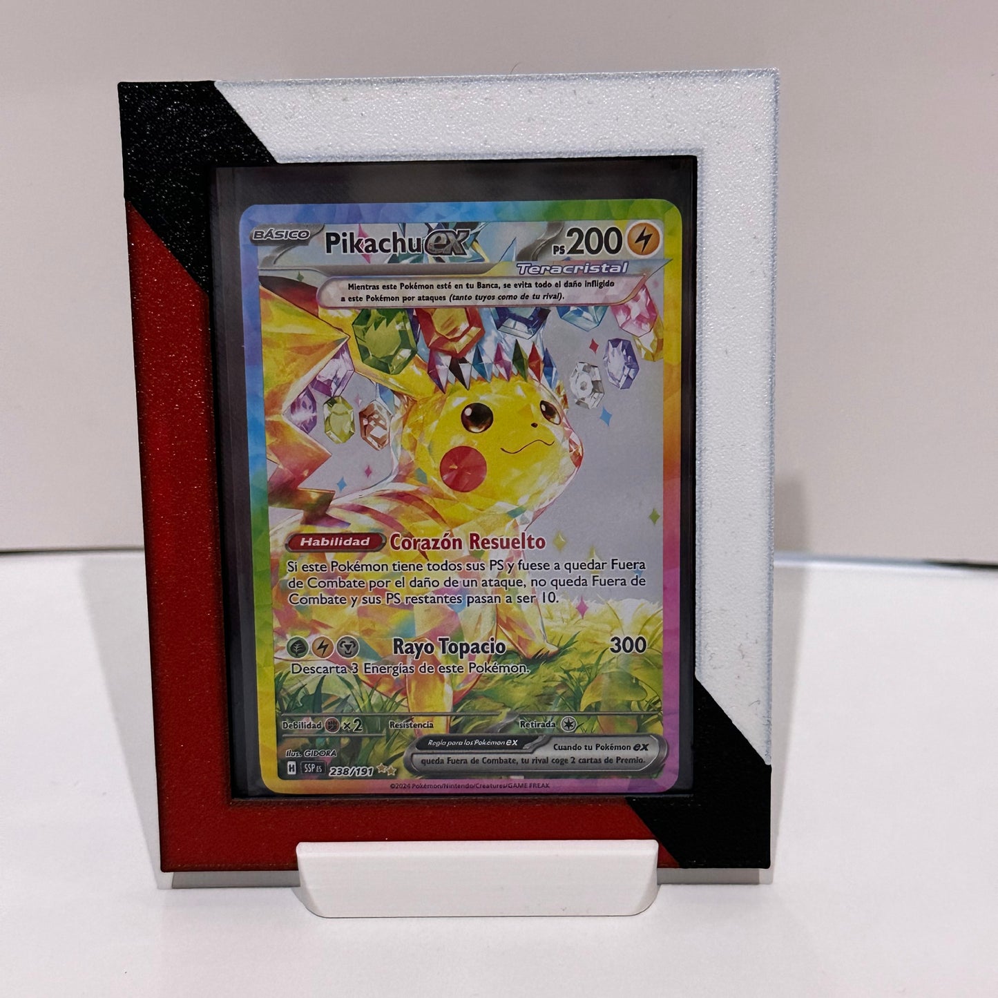 Soporte de carta con marco