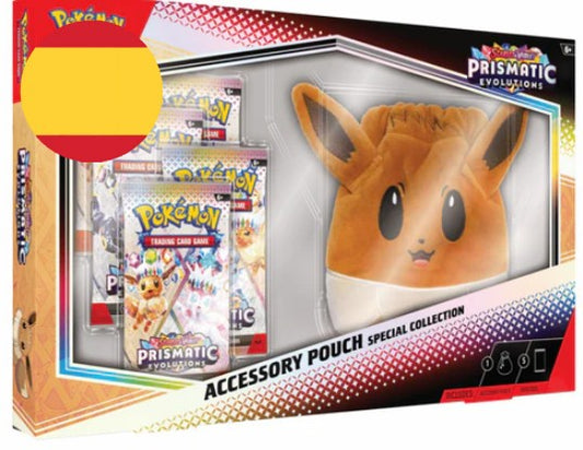 Pokémon | Caja con Accesorios de Eevee de Evoluciones Prismáticas